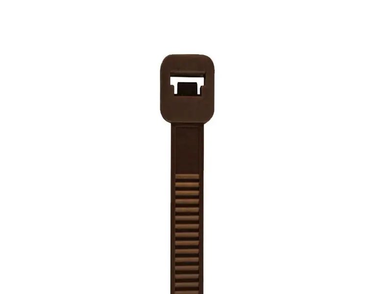 Kabelbinder brun 4,8 x 370mm Pose m. 100stk.