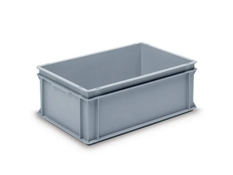Kasse 3-201Z-0 grå 600x400x220mm