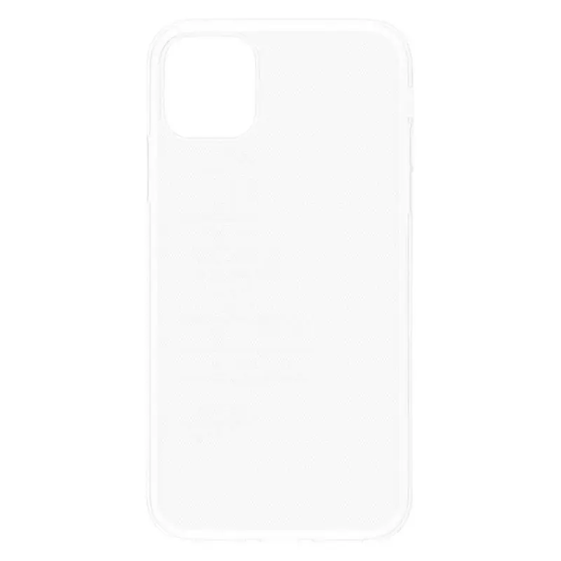 KEY Case Soft TPU cover til iPhone 11 Pro Max, Gennemsigtigt