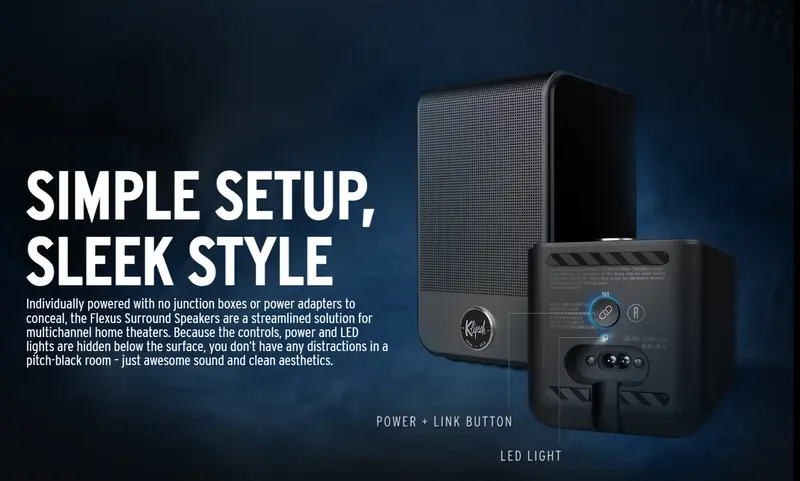 Klipsch Flexus SURR 100 surround højttaler sæt