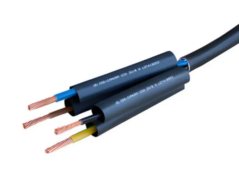 Krympeslange m/lim mellemvægget 1,2m (55mm