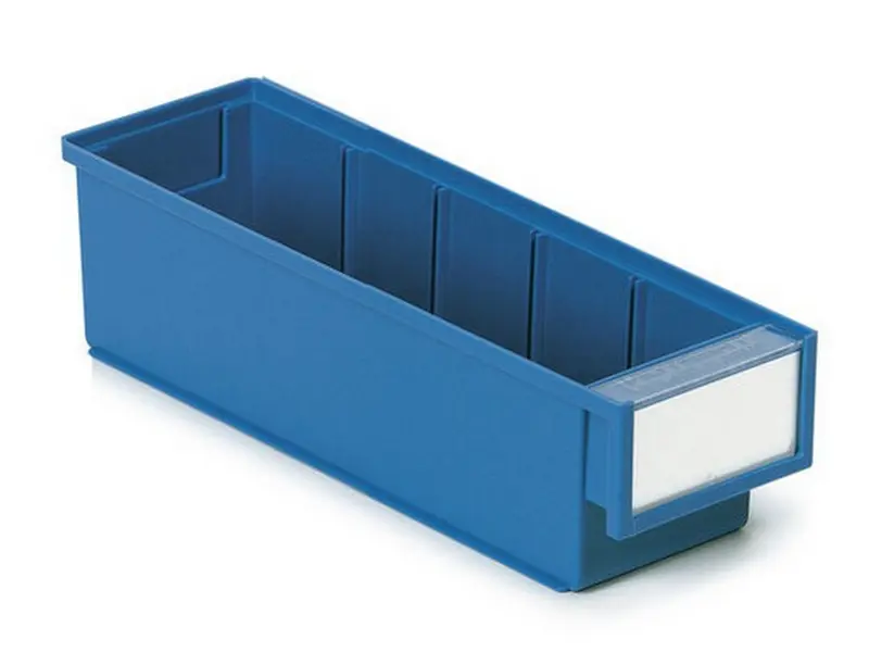 Lagerkasse blå 92x300x82mm