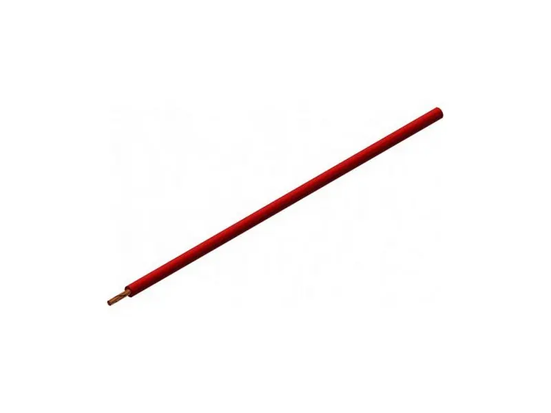 Ledning 100m FLEXI-1V 0,75 Rød