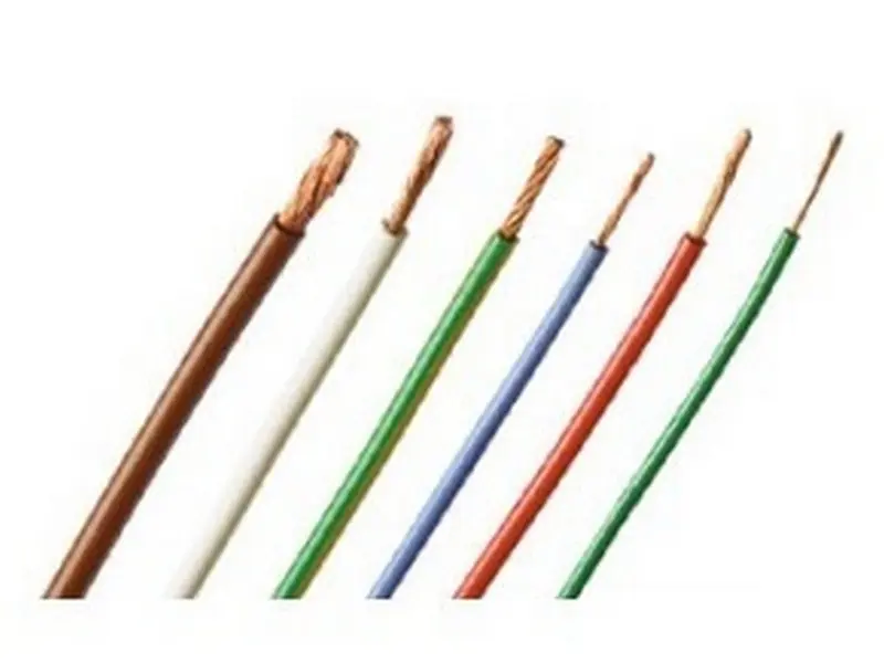 Ledning FLEXI-E 0,25mm2 gul 100m rulle