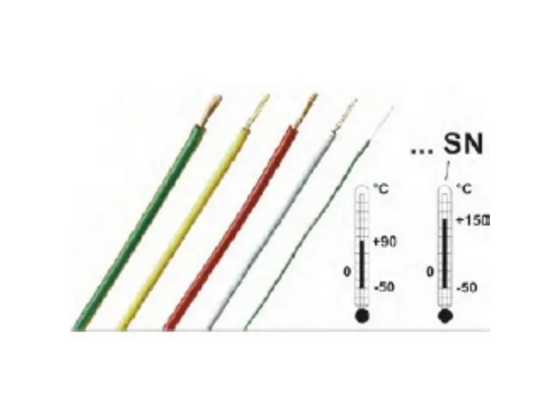 Ledning Sili-1V 0,25mm2 sort 100m 300V 9A