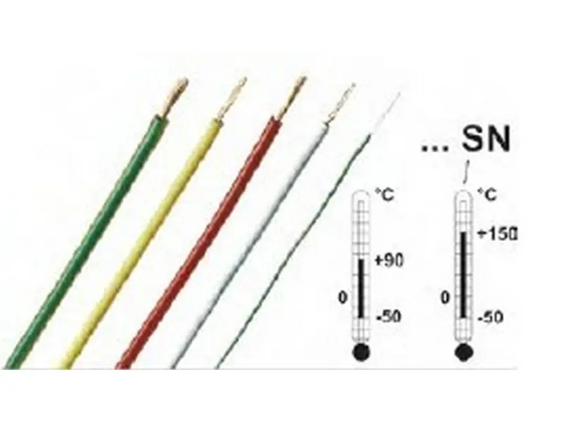 Ledning Sili-1V 1mm² blå 100m 1500V 19A