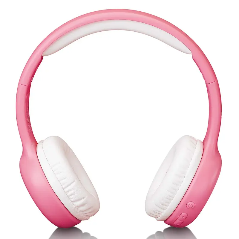 Lenco - Sammenklappelige Bluetooth®-hovedtelefoner til børn Pink - HPB-110PK