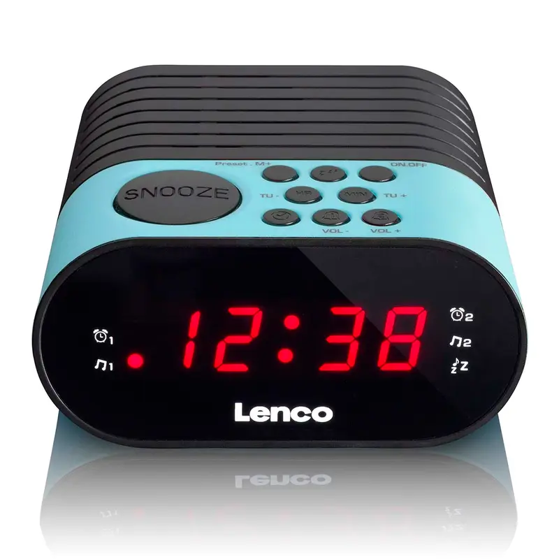 Lenco - Ur-radio Blå - CR-07 BLUE