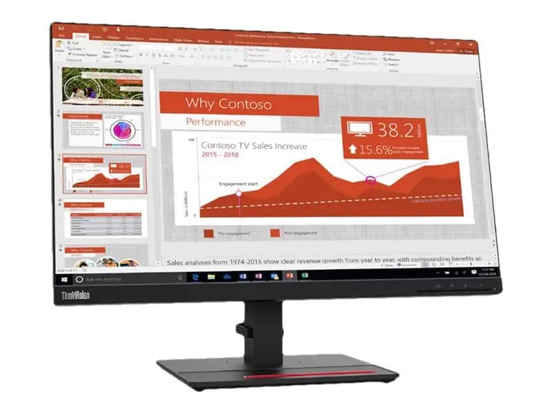 Lenovo ThinkVision T24i-20 23.8" LED-skærm