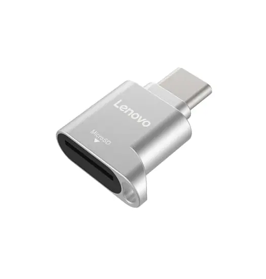 Lenovo® | USB-C Til TF-Kortlæser Adapter - Sølv