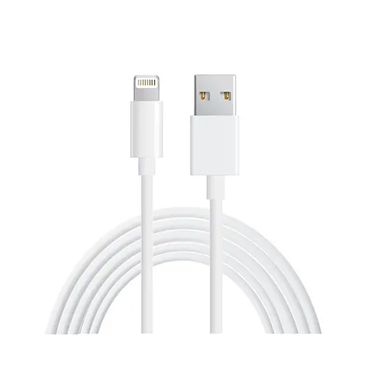 Lightning til USB-A | Oplade Data/Sync Kabel - Hvid - 2M