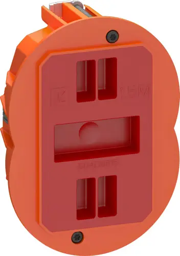 LK FUGA Air SLIM Forfradåse 1,5 Modul – Orange