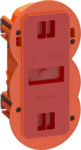 LK FUGA Air SLIM Forfradåse 2,5 Modul – Orange