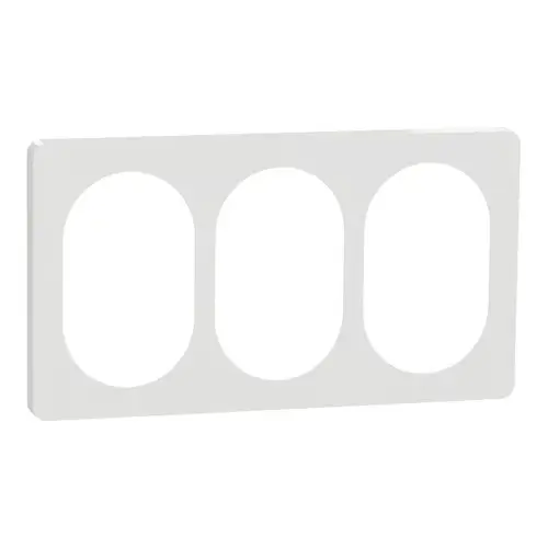 LK One Designramme – 3×1,5 Modul Hvid