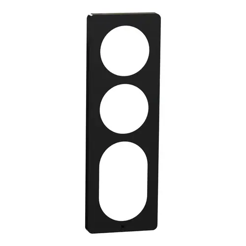 LK One Designramme – 3,5 Modul Sort