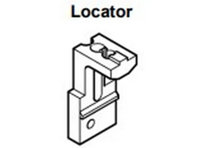 Locator 1,00mm² til MC25 (pose m/3 stk.)