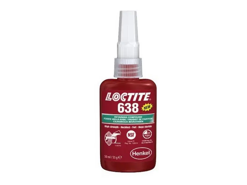 Loctite 638 lim høj styrke, 250 ml. flaske