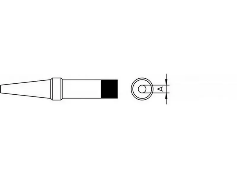 Loddespids 0,8mm 425°C PT-O8