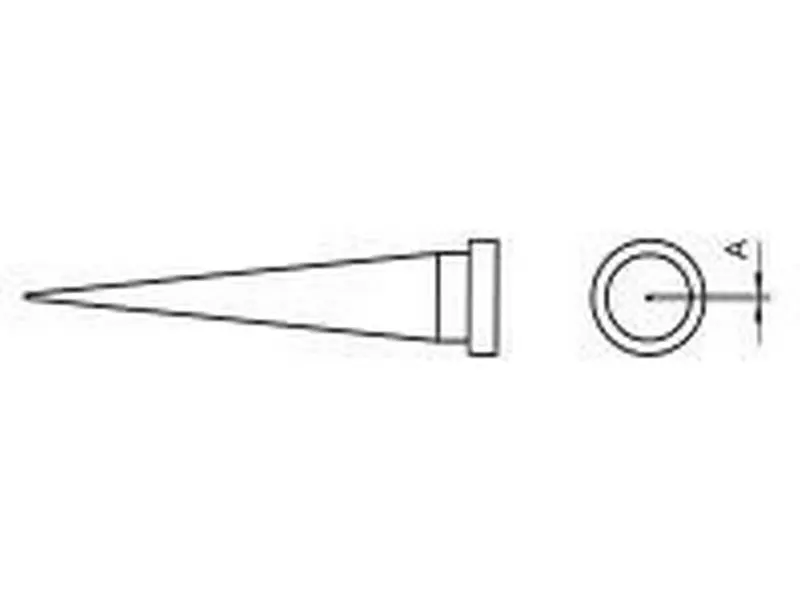 Loddespids 0,8mm LT-O LF til blyfri lodning