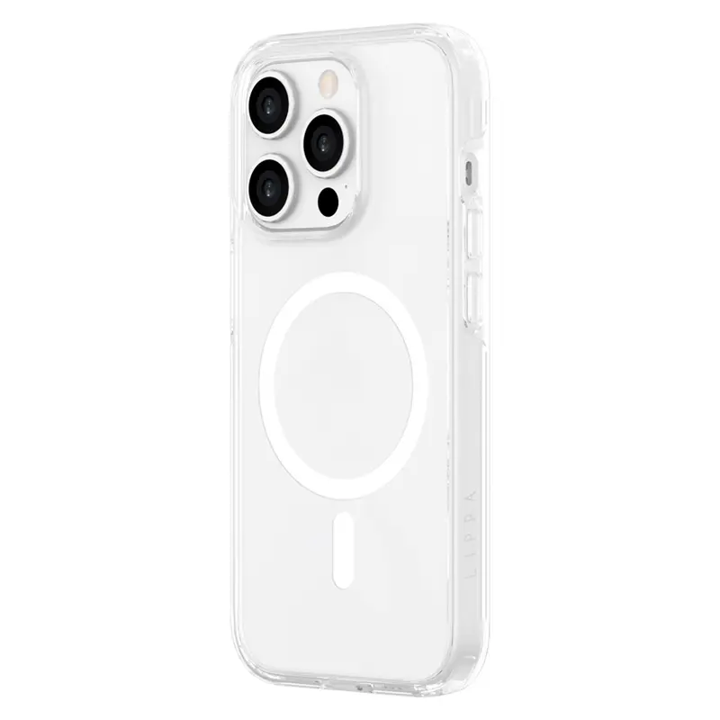 MagSafe iPhone 15 Pro Cover, Gennemsigtig