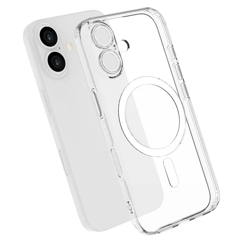 MagSafe iPhone 16 Cover, Gennemsigtig
