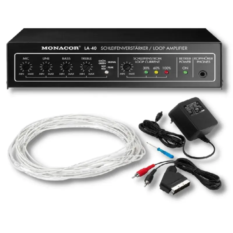 Monacor LA-40 Teleslyngeforstærker