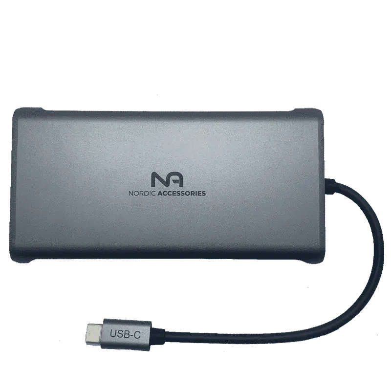 Nordic Accessories 12-in-1 USB-C hub - Dockingstation