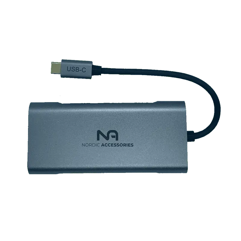 Nordic Accessories 7-in-1 USB-C hub - Dockingstation