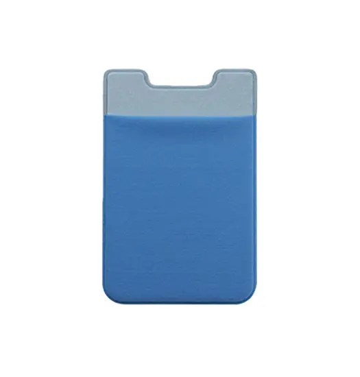 NYLON Pung Kreditkort Holder Stick On - BlĂĄ