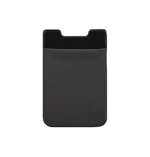 NYLON Pung Kreditkort Holder Stick On - Sort