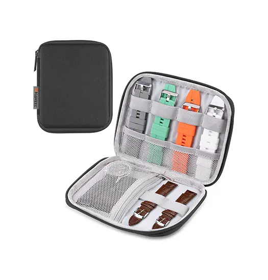 Nylon Taske Portfolio Til Remme (Small) - Sort