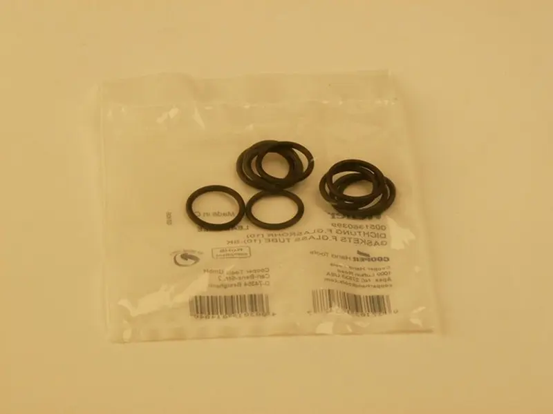 O-ring for glasrør (10 stk.)