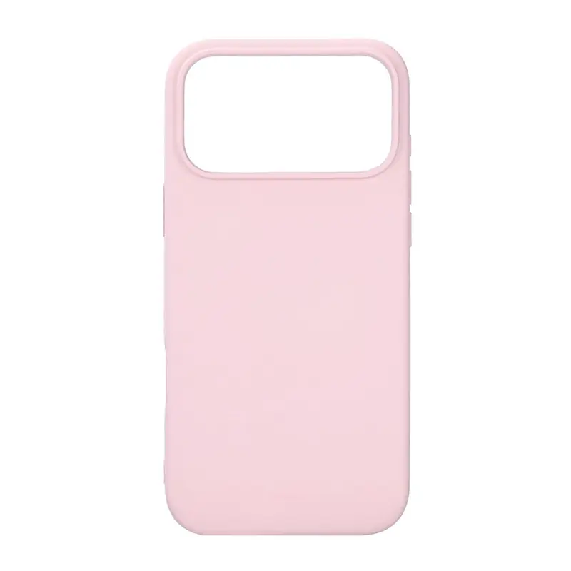 Onsala iPhone 17 Pro Max Silikone Bagside Cover - Chalk Pink