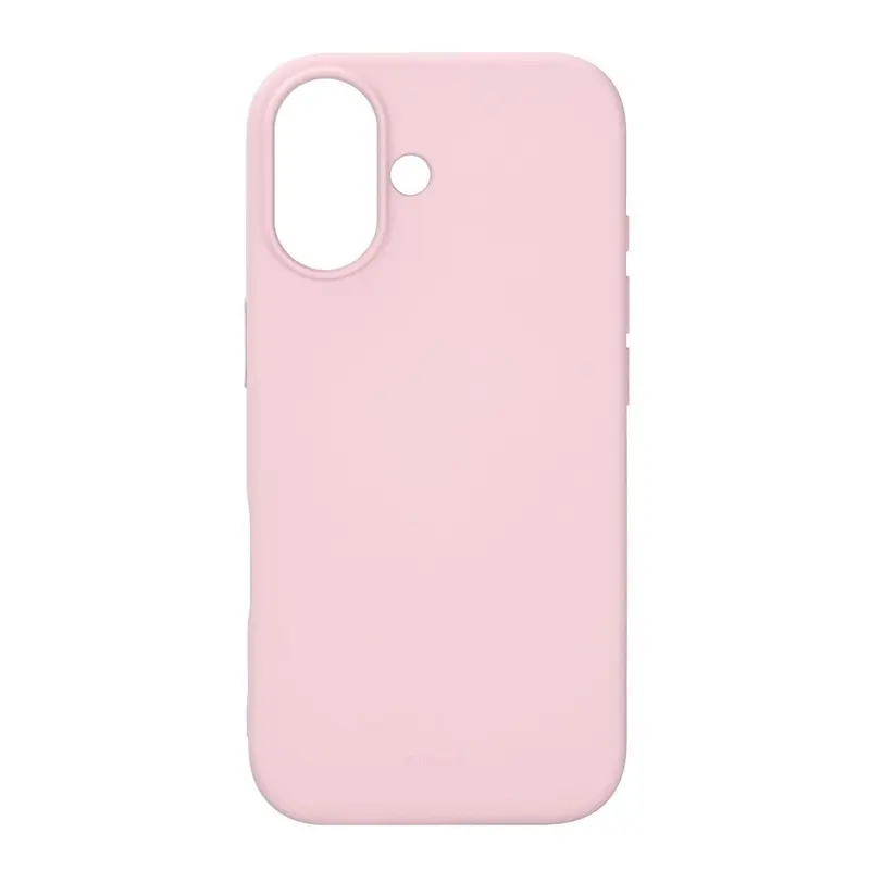 Onsala iPhone 17 Silikone Bagside Cover - Chalk Pink