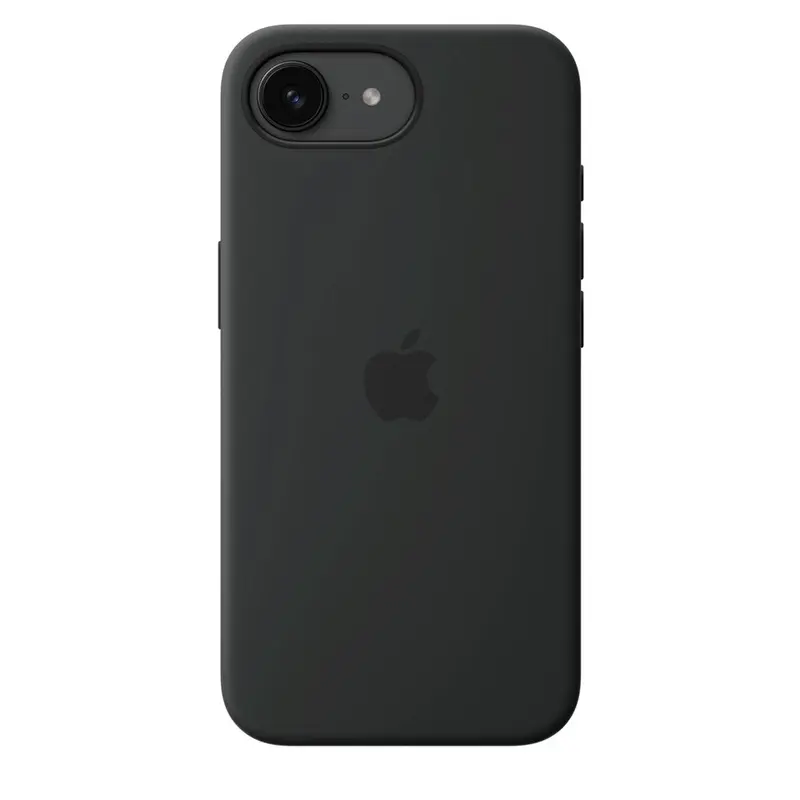 Original Apple iPhone 17e / 16e Silikone Bagside - Black (MD3N4ZM/A)