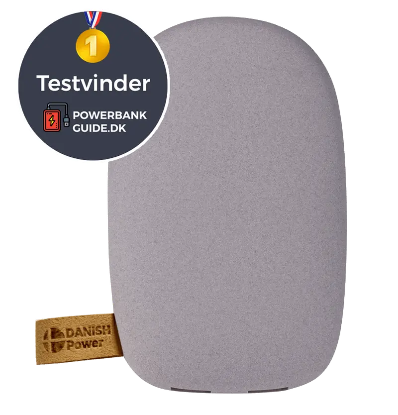 Original Power Stone | 10.400 mAH | Grå | by DANISH Power