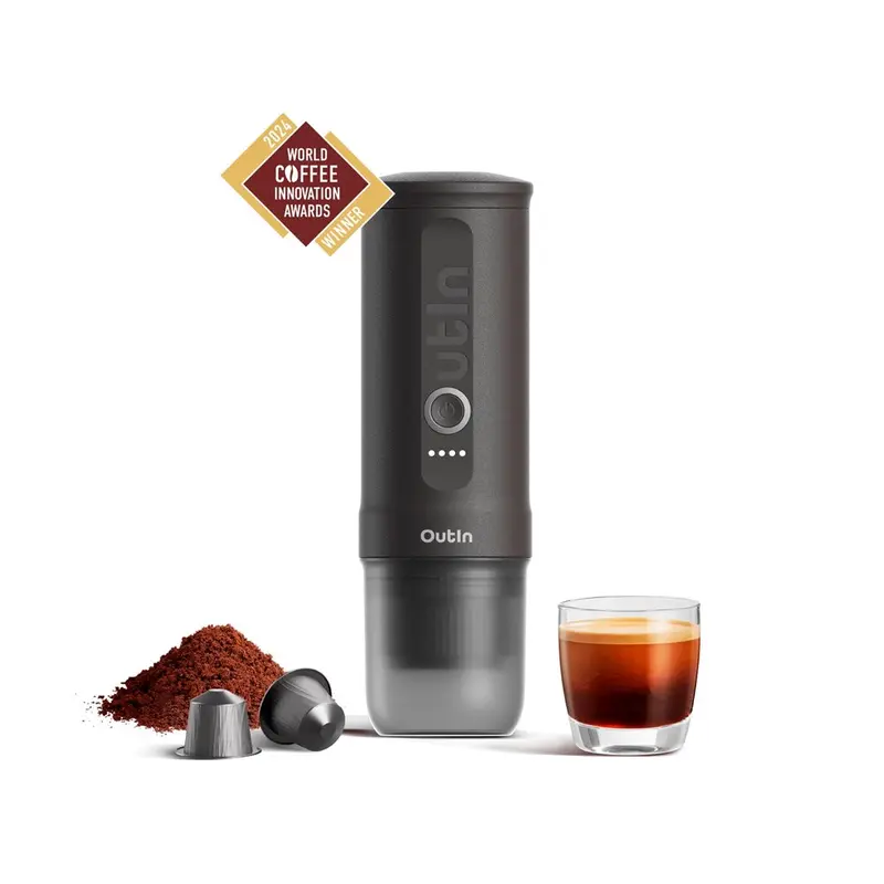 OutIn - Bærbar Espressomaskine - Space Grey
