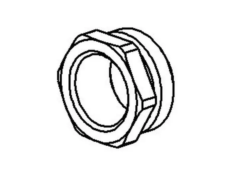 Overgangsring messing M20-PG9