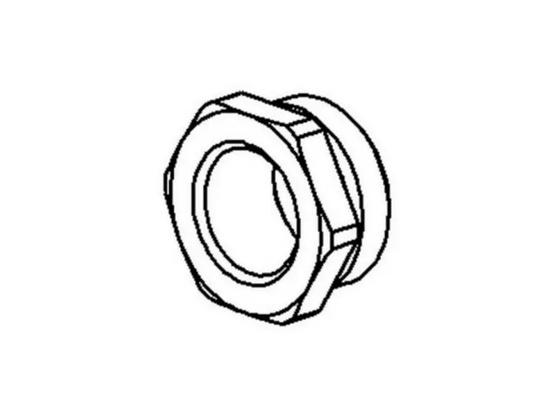 Overgangsring messing PG21-1/2
