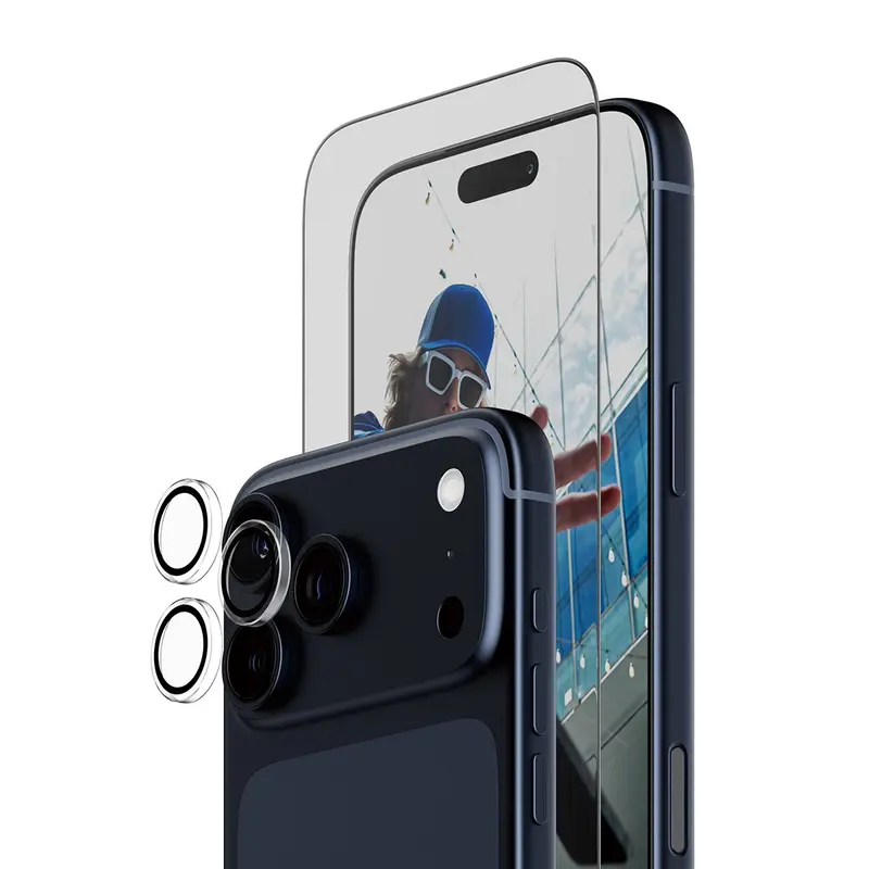 PanzerGlass® 2-i-1 Essentials Pakke iPhone 17 Pro Max