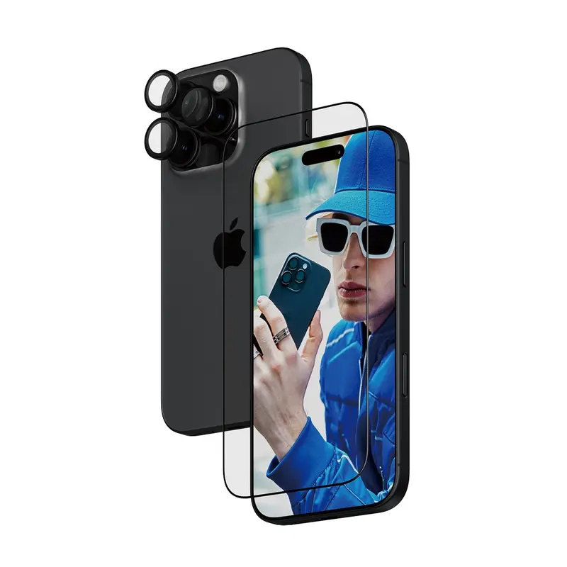 PanzerGlass® 2-i-1 Pakke iPhone 16 Pro
