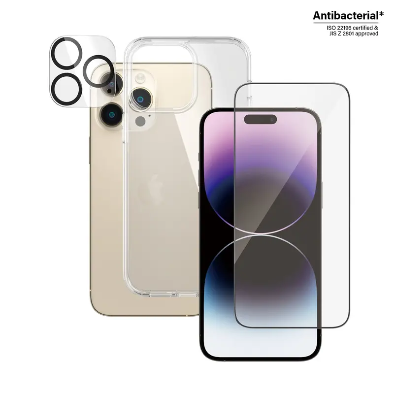 PanzerGlass® 3-i-1 Pakke iPhone 14 Pro Max