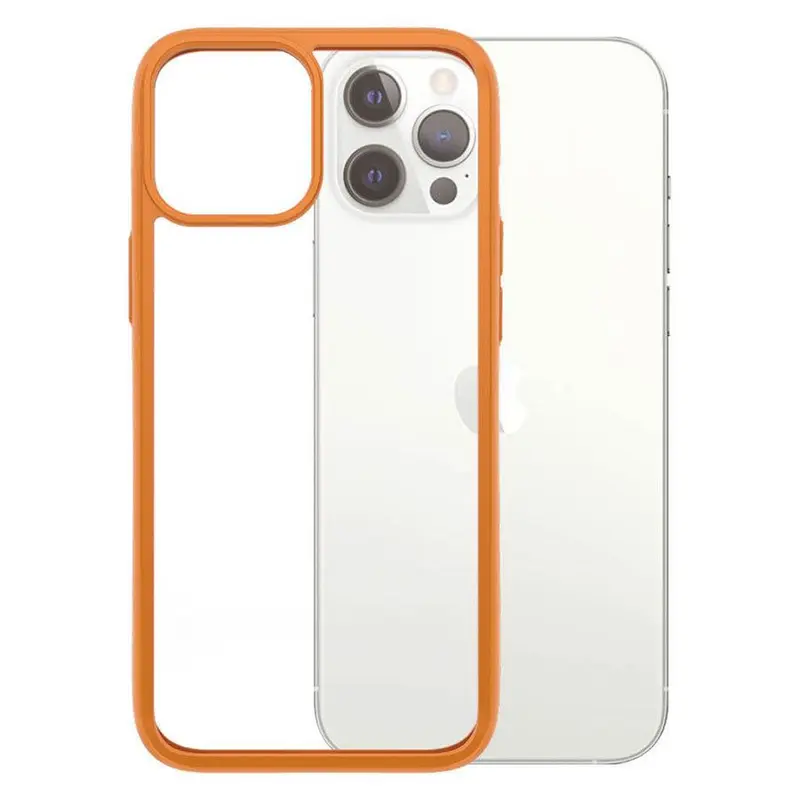 PanzerGlass ClearCase iPhone 12 Pro Max Cover, Orange