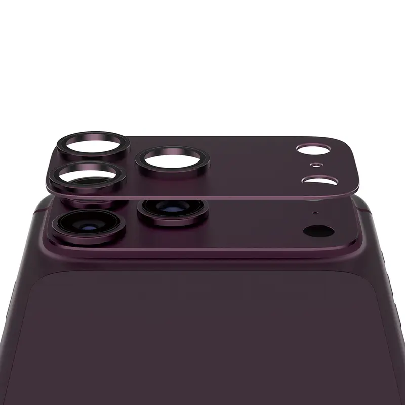 PanzerGlass® Fender Kamerabeskytter Dark Cherry iPhone 18 Pro Max