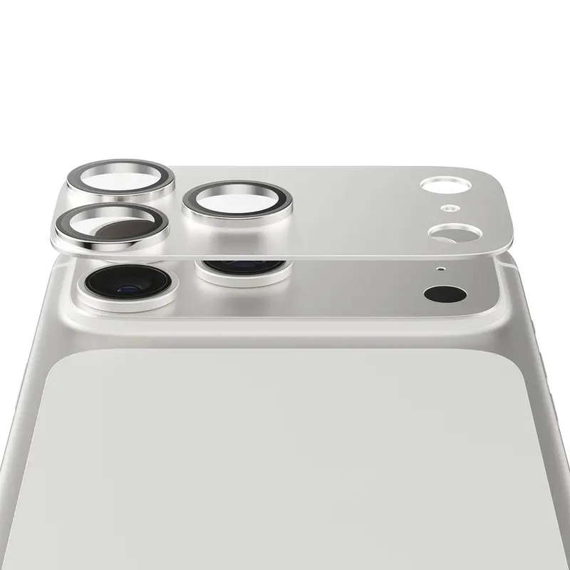 PanzerGlass® Fender Kamerabeskytter Sølv iPhone 17 Pro