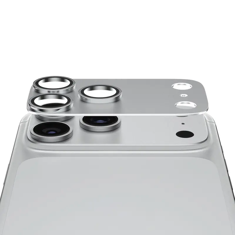 PanzerGlass® Fender Kamerabeskytter Sølv iPhone 18 Pro