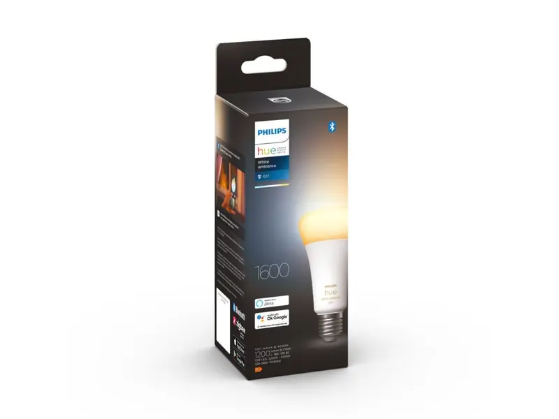 Philips Hue White Ambiance 1600lm E27 pære