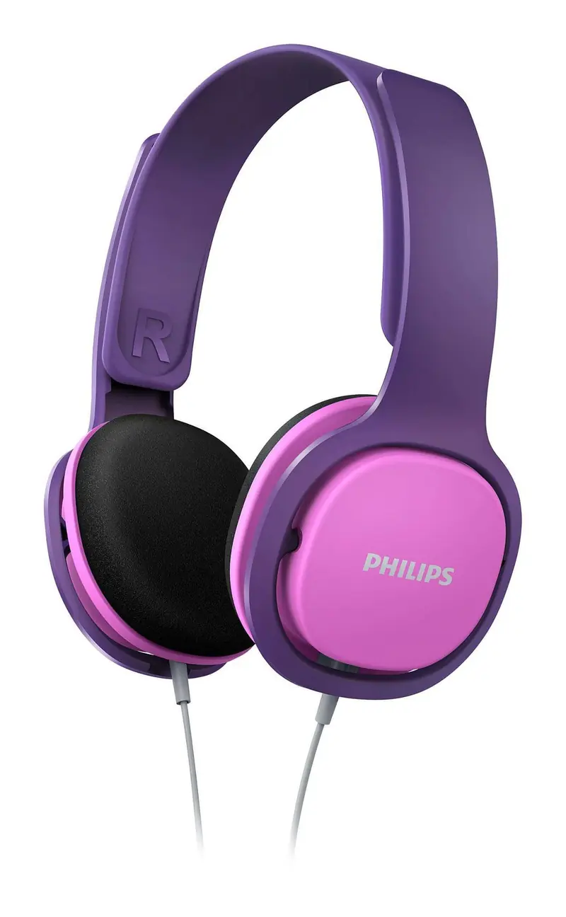 Philips SHK2000PK/00 Børnehovedtelefoner On-ear - Lyserøde og lilla
