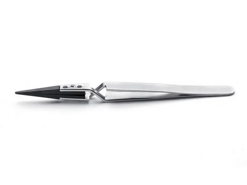 Pincet 130mm m. nylon spids