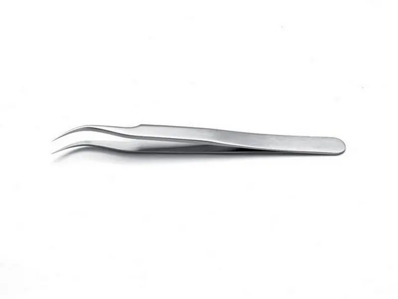 Pincet fin bøjet spids 110mm